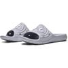 Under Armour mens Locker Iv Slide Sandal, Mod Gray (100 Mod Gray, 18 US view 3