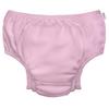 green sprouts Girls Reusable Absorbent Baby Swim Diapers Light Pink 12 Months