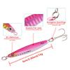TUXIBIN 1 Set 7pcs Spoon Fishing Lures Metal Slice Spoon Treble Hooks for Trout Bass Walleyes Spinner Baits 14g view 2