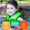 TRC Recreation Super Soft Child Size X Small Life Jacket USCG Approved Vinyl Coated Foam Swim Vest for Kids Swimming Pool and Beach Gear, Fierce Green view 3