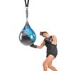 Dolibest Punching Bag Hangers Strap,Heavy Bag Hanger Strap with Spring and Carabiner for Home Gym Training Workout Fitness Conditioning Pull Ups and Dips Exercises Equipment Black view 2