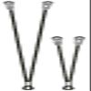 PETZL, Jane Y Lanyard 60/60, Double Lanyard for Making a Fall Arrest Lanyard, ANSI view 2