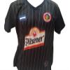 Camisa Azul Negro de Fas de El Salvador Camisa de Tu equipo de Futbol favorito del Pais Donde Tu Naciste, santaneco de Corazon (Large) view 2