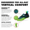 Black Diamond Kids' Momentum Rock Climbing Shoes, Strap, Envy Green, Size 4 view 3