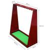 Putting Mats Golf Club Organizers Display Stand 13 Putter Holder,Durable Wooden Golf Clubs Shelf Organizer Equipment Storage Rack view 4