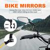 Addmotor Bike Mirrors, 1 Pair Bicycle Mirror Handlebar Mount, 360 Adjustable Rotatable Bike Mirror, HD, Safe Handlebar Rearview Mirror, Bike Accessories Bicycle Mirrors Set(Red) view 2
