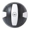 Runleaps Volleyball, Waterproof Indoor Outdoor Volleyball for Beach Game Gym Training, Official Size 5 (Black/White) view 3