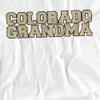 University of Colorado Official Grandma Unisex Adult T-Shirt, White, 5X-Large view 2