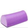 qiuqiu Fascia Roller Semicircular Massage Eva Foam Wave Yoga Pilates Fitness Equipment with Massage Floating Point Foam Roller Yoga Block-Purple||30cm view 1