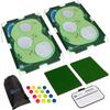 Golf Cornhole Set - Golf Yard Game - Chipping Practice Set for Both Indoors and Outdoors - Perfect Golf Gift for Men view 1