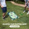 Golf Cornhole Set - Golf Yard Game - Chipping Practice Set for Both Indoors and Outdoors - Perfect Golf Gift for Men view 2