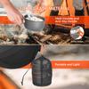 9pcs Camping Cookware Kit, Portable Camping with Non-Stick Pots, Pans Set and Folding Fork, Lightweight Backpacking cookware Cooking Set for Backpacking, Outdoor Camping view 4