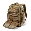 5.11 Tactical Backpack  Rush 24 2.0  Pack and Laptop Compartment, 37 Liter, Medium, Style 56564  Multicam view 2
