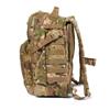 5.11 Tactical Backpack  Rush 24 2.0  Pack and Laptop Compartment, 37 Liter, Medium, Style 56564  Multicam view 4