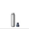 Mepal  Insulated Bottle Ellipse  Double Walled Insulated Bottle  Drinking Bottle On The Go  9 Hours Hot & 12 Hours Cold  Stainless Steel - 350 ml  Natural Brushed view 3