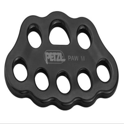 PETZL PAW Rigging Plate for Multi-Anchor Systems - Black - Medium