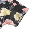 FINOCEANS Women's Kimonos Beach Cover Ups Cardigans Chiffon Boho Loose Bathing Suit Tops XX-Large Black view 4
