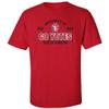 CornBorn South Dakota T Shirts - USD Coyotes Apparel - USD 1862 Go Yotes - Red - Large-Tall view 1