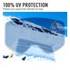 Khan Retro Pink - Adjustable Snow Goggles for winter skiing and snowboard with 100% UV Protection. One size fits all. view 4
