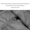 FUFU Gloves Cycling Gloves, Running Gloves, Touch Screen, Non-Slip, Waterproof, Windproof, Sports Winter Gloves (Color : Grey) view 2