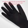 FUFU Gloves Winter Warm Gloves Double Waterproof Windproof with Touchscreen Function Cycling Gloves for Daily Use,Gardening (Color : Grey) view 3
