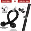 qiuqiu Pull Down Machine Cable Pulley System Arm Blaster Hand Strength Equipment Pulley System Fitness DIY Loading Pin Lifting Triceps Rope Machine Home Gym Sports Accessories view 3