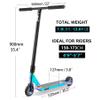 LMT01-V2 Professional Scooter-Trick Scooter-Intermediate Professional Stunt Scooter Suitable - Children, Teenagers Adults 8 Years Old Above-Durable (Black Color) view 2