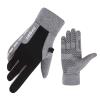 FUFU Gloves Touch Screen Anti-Slip Grip Knit Gloves with Lightweight Soft Liner Gloves for Running, Walking, Riding, Working Outdoor (Color : B) view 1