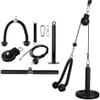 qiuqiu Forearm Wrist Trainer Biceps Triceps Trainer Fitness Cable Pull System Home Gym Equipment Workout Accessory for LAT Pulldowns, Biceps Curl, Back, Forearm view 1