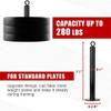 qiuqiu Forearm Wrist Trainer Biceps Triceps Trainer Fitness Cable Pull System Home Gym Equipment Workout Accessory for LAT Pulldowns, Biceps Curl, Back, Forearm view 4