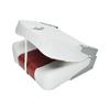 MSC Fishing Folding Boat Seats,One Pair Pack (S104 White/Red) view 4