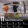 Dr.Fish Complete Fly Tying Kit, Fly Tying Vise, Fly Tying Materials & Tools, Aluminum Rotary Fly Tying Vise Hackle Bobbin Scissors Plies Feather Hareline Fly Hooks Beginner Kit view 4