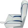 MSC Fishing Folding Boat Seats,One Pair Pack (S103 White/Blue) view 3
