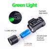 COSMOING 400 Yards Green LED Gun Flashlight Tactical Rail Mounted with Quick Release, Fits Glock Taurus Ruger Springfield H&K S&W view 4