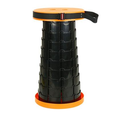 Daoyuan Portable Outdoor Folding Stool,Height-Adjustable Retractable Camping Step Stool,Easy to Carry,Used for Camping/Fishing/Picnic/Barbecue/Other Indoor and Outdoor Chair Seats
