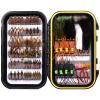 Wifreo 92pcs Fly Fishing Flies Assortment with Waterproof Fly Box view 1