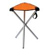 Daoyuan Portable Outdoor Folding Stool,Tripod Stool/Lazy Chair/Leisure Stool,can Be Used for Fishing/Camping/Sketching/Lining Up/Barbecue,Easy to Carry,Yellow view 1