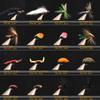 Wifreo 120pcs Fly Fishing Flies Assortment, Trout, Bass, Panfish, Salmon Flies with Waterproof Fly Box view 3