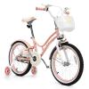 BABY JOY Girls Bike, 12 14 16 18 Kids Bike for 3-8 Years Old with Training Wheels, Adjustable Seat & Handlebar, Handbrake & Coaster Brake, Children Bicycle (18 Inch W/Kickstand, Pink) view 1