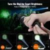 Brinyte T28 LED Zoomable Hunting Light, 3 Color in 1(Red,Green,White) Predator Flashlight with Pressure Switch Mount, IPX6 Waterproof for Hogs Coon Coyote Varmint Hunting view 4