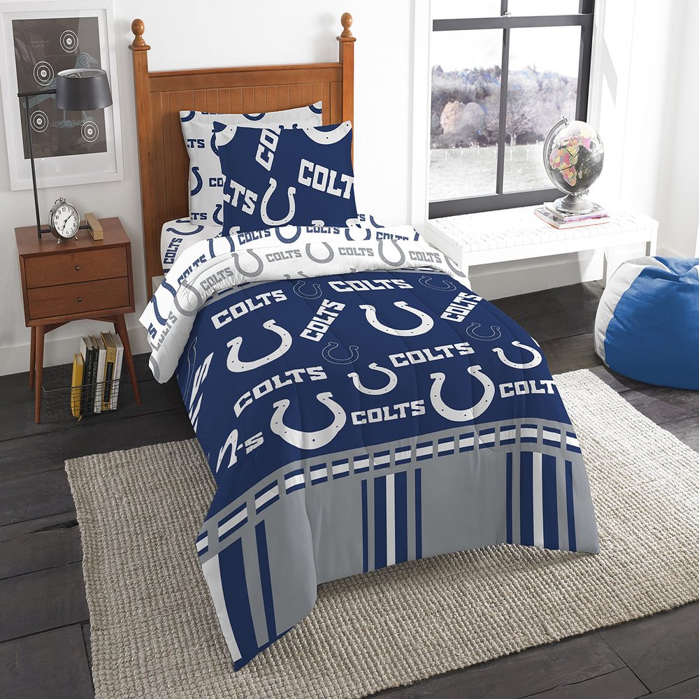 Northwest NFL Indianapolis Colts Bed in a Bag Set, Full, Rotary