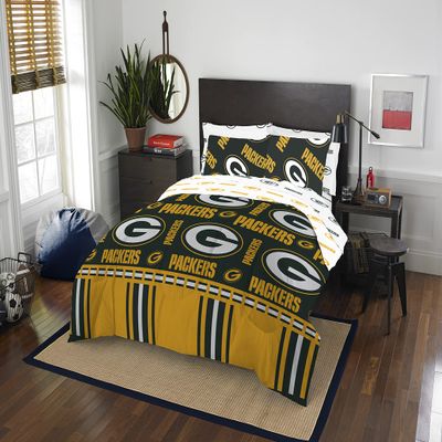 Northwest NFL Green Bay Packers Bed in a Bag Set, Full, Rotary