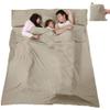 V VILISUN Sleeping Bag Liner, Lightweight Portable, Soft Travel and Camping Sheet, with Compact and Carry Bag, for Travel, Hotel view 1