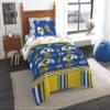 Northwest NFL Los Angeles Rams Bed in a Bag Set, Full, Rotary view 1