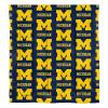 Northwest NCAA Michigan Wolverines Unisex-Adult Bed in a Bag Set, Full, Rotary view 2