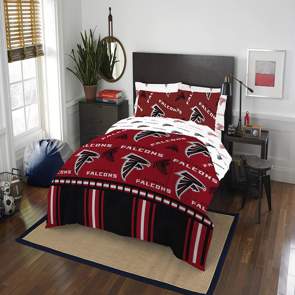 Northwest NFL Atlanta Falcons Bed in a Bag Set, Twin, Rotary