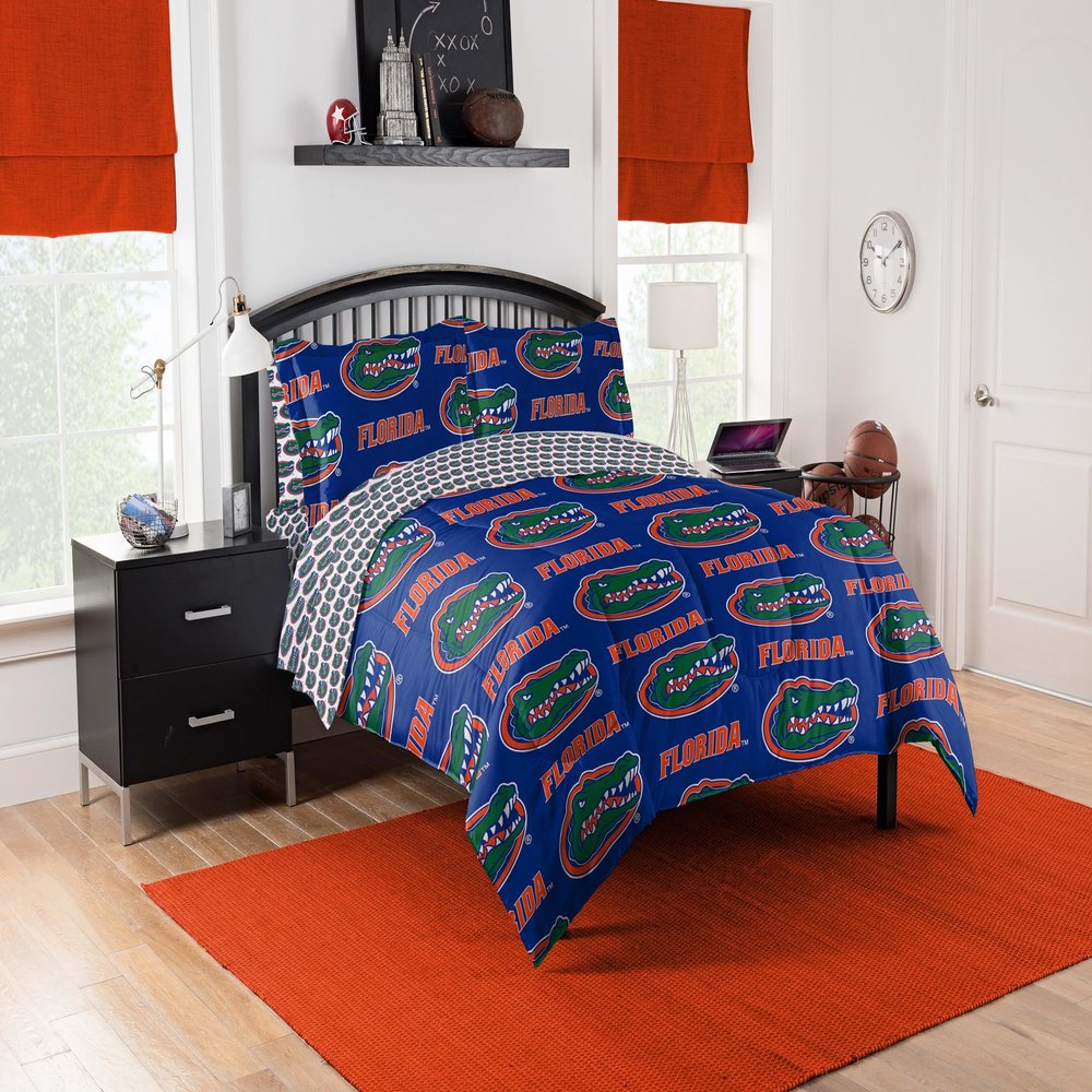 Northwest NCAA Florida Gators Unisex-Adult Bed in a Bag Set, Twin, Rotary