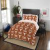 Northwest NCAA Texas Longhorns Unisex-Adult Bed in a Bag Set, Twin, Rotary view 1