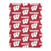 Northwest NCAA Wisconsin Badgers Unisex-Adult Bed in a Bag Set, Full, Rotary view 1