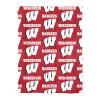 Northwest NCAA Wisconsin Badgers Unisex-Adult Bed in a Bag Set, Full, Rotary view 2